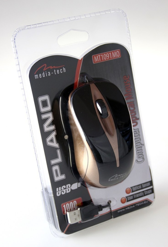 mysz komputerowa USB Media-Tech PLANO MT1091MO